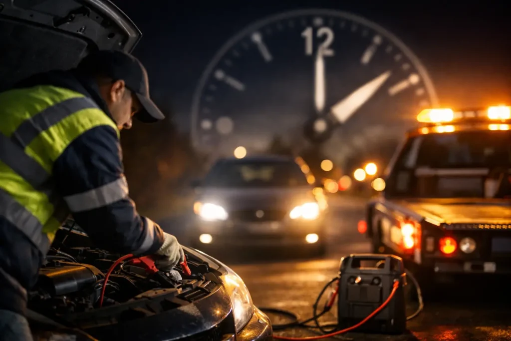 24/7 Jump Start Service When Time Matters