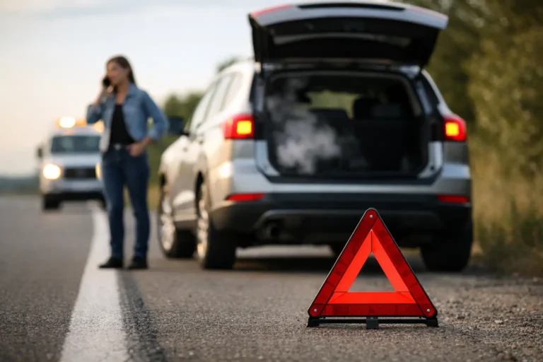 How to Do an Emergency Roadside Stop