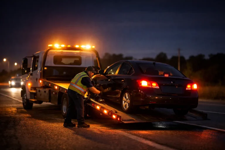 24 Hour Towing Bryan for Breakdowns After Dark