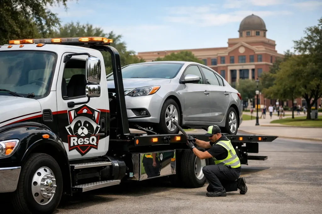 Affordable Towing Near College Station: What to Expect