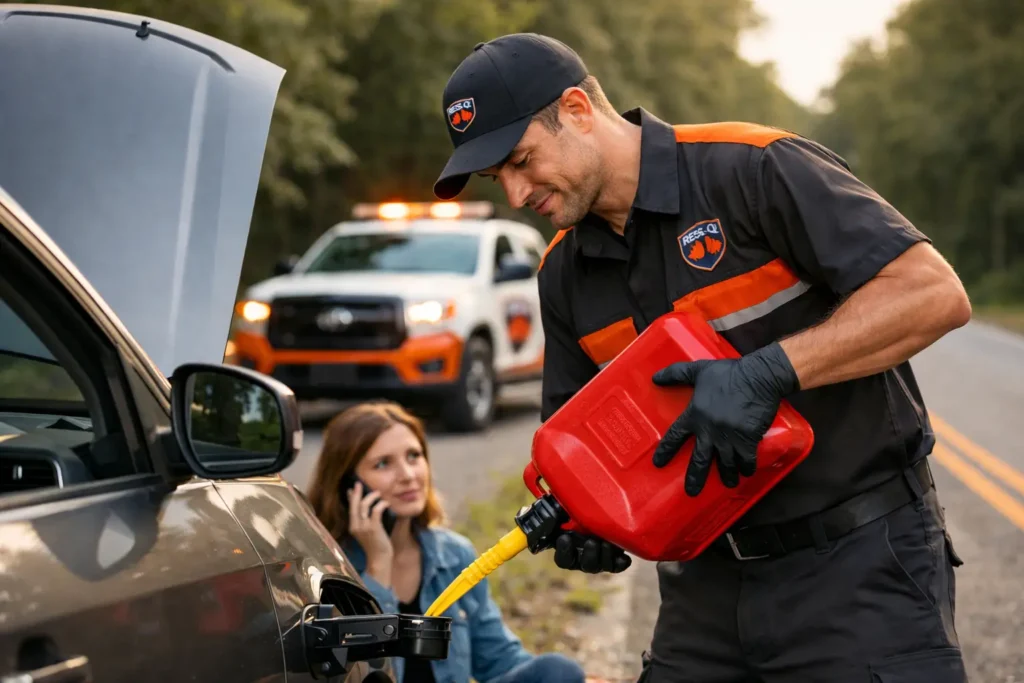 How to Request Fuel Delivery When Stranded