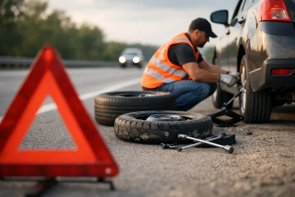 Roadside Rescue for Flat Tire Emergencies