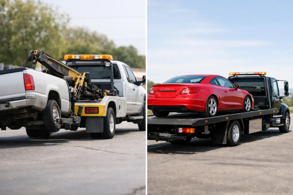 Tow Truck or Flatbed? Know What to Request