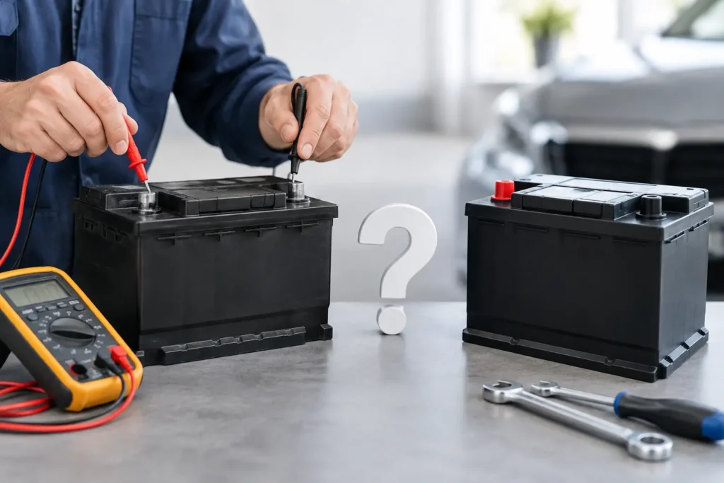 Battery Test Versus Replacement: Which First?