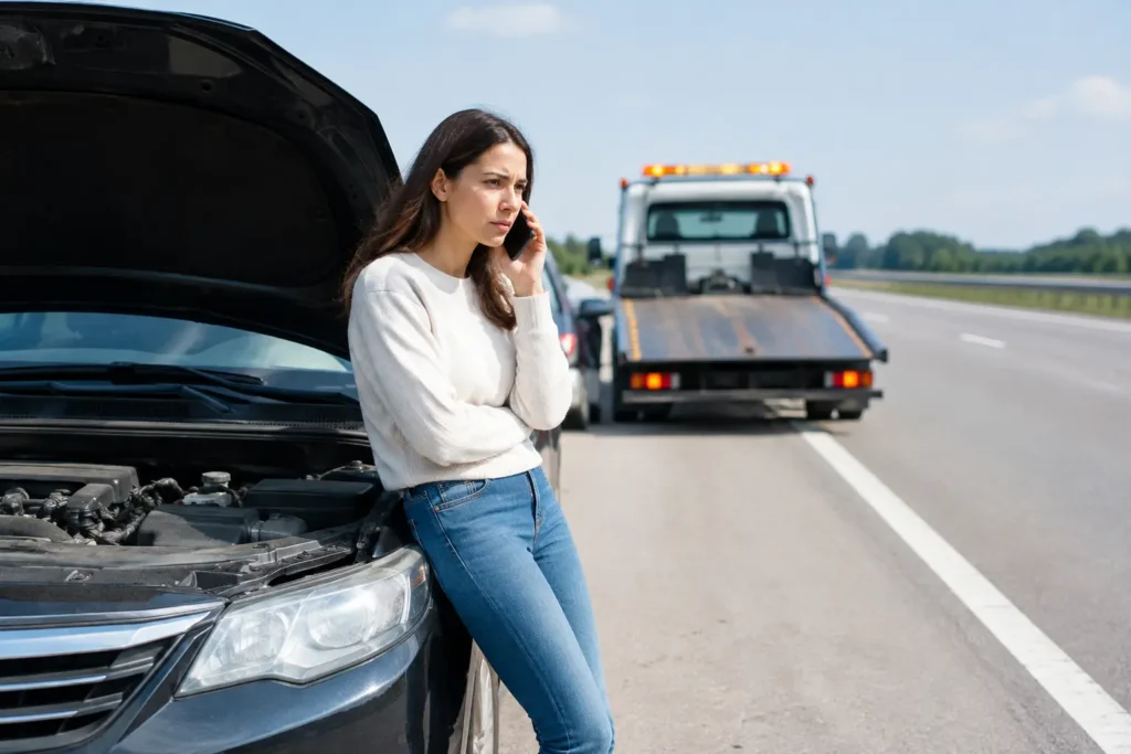 Highway Breakdown Help on I-45: What to Do