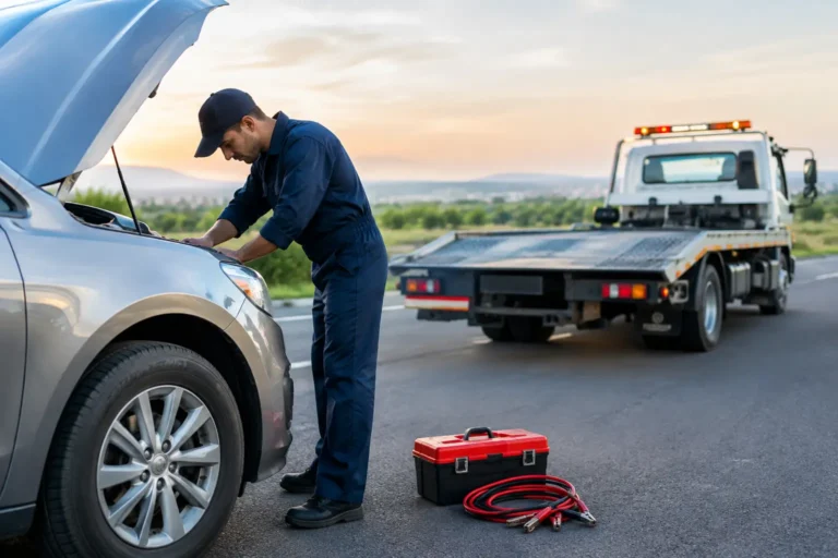 Roadside Service Versus Towing Service Explained